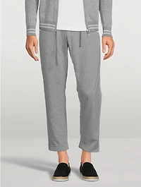 Wool Stretch Jogger Pants