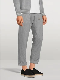 Wool Stretch Jogger Pants