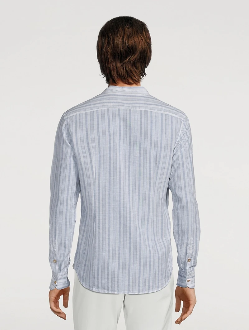 Striped Long-Sleeve Shirt