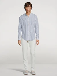 Striped Long-Sleeve Shirt