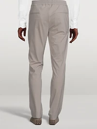 Nylon Stretch Chino Pants