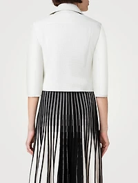 Perforated Leather Jacket