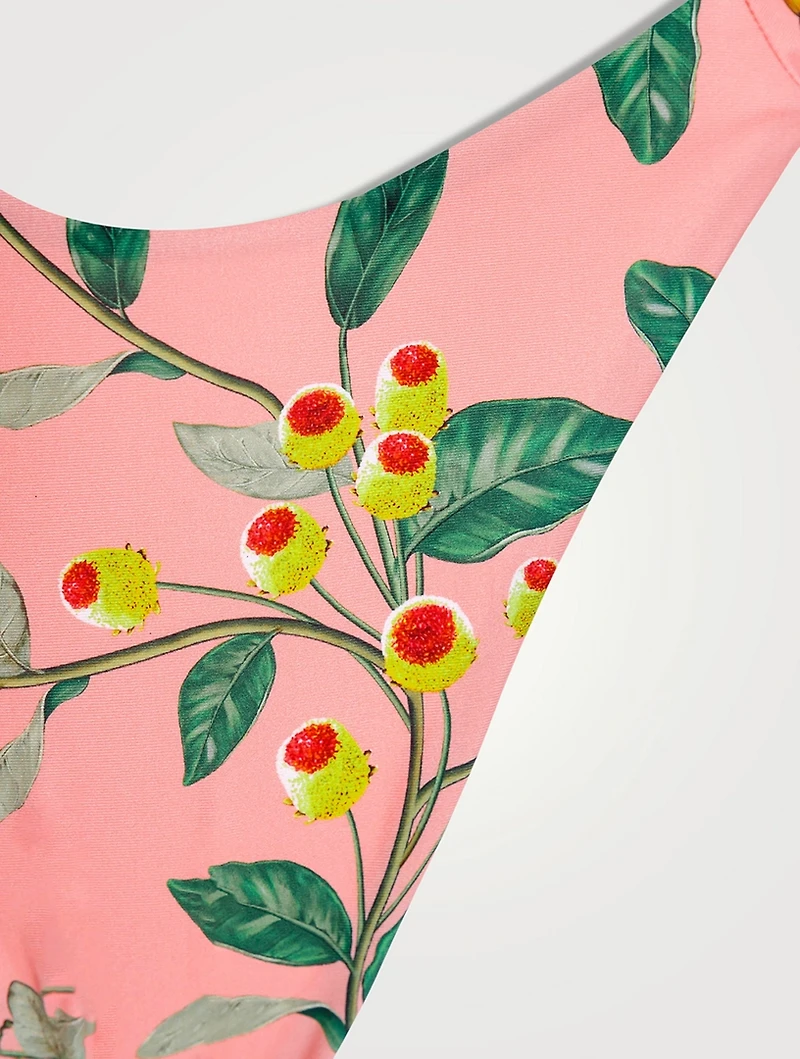 Maranon Recycled Swim Bottoms Floral Print