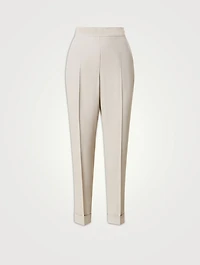 Chris Crêpe Tapered Trousers