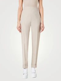 Chris Crêpe Tapered Trousers