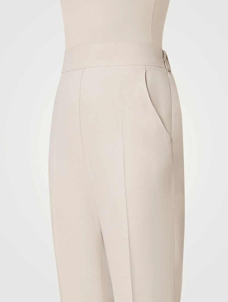 Chris Crêpe Tapered Trousers