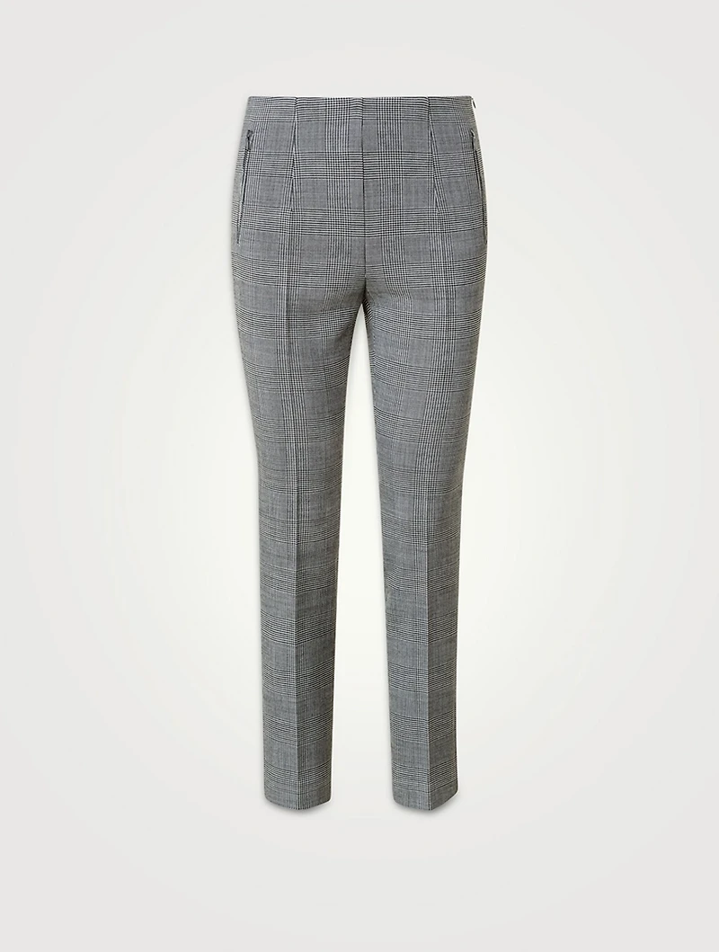 Conny Wool Double-Face Slim Trousers