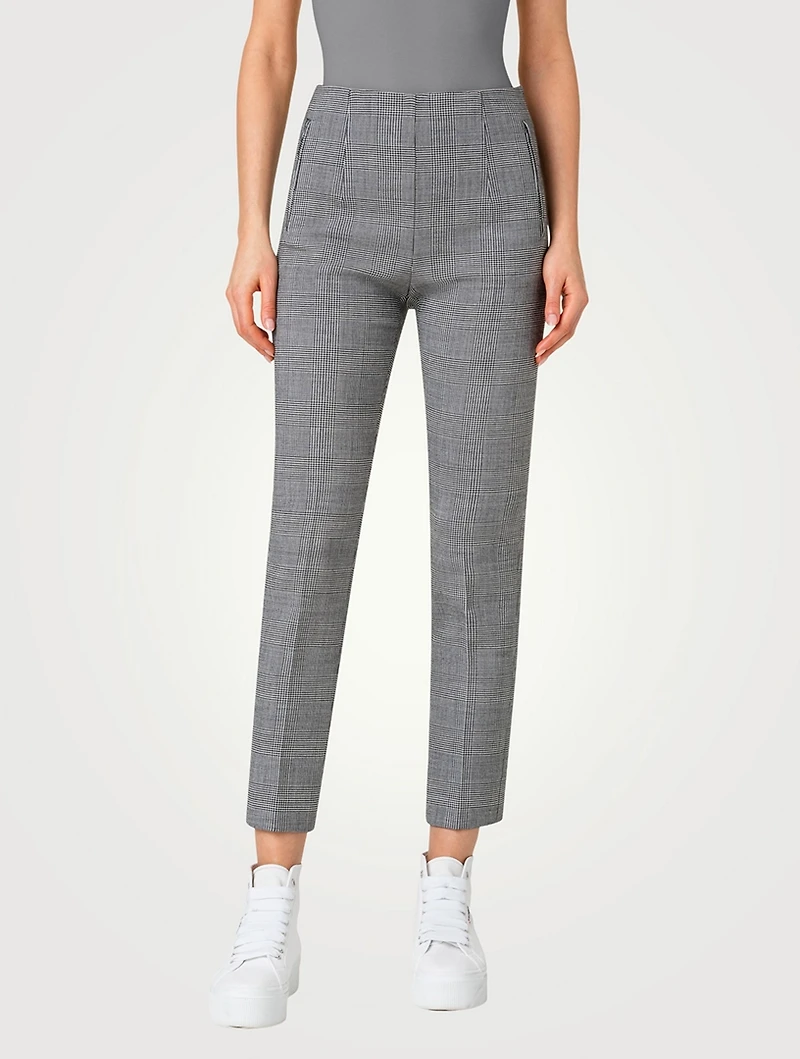 Conny Wool Double-Face Slim Trousers