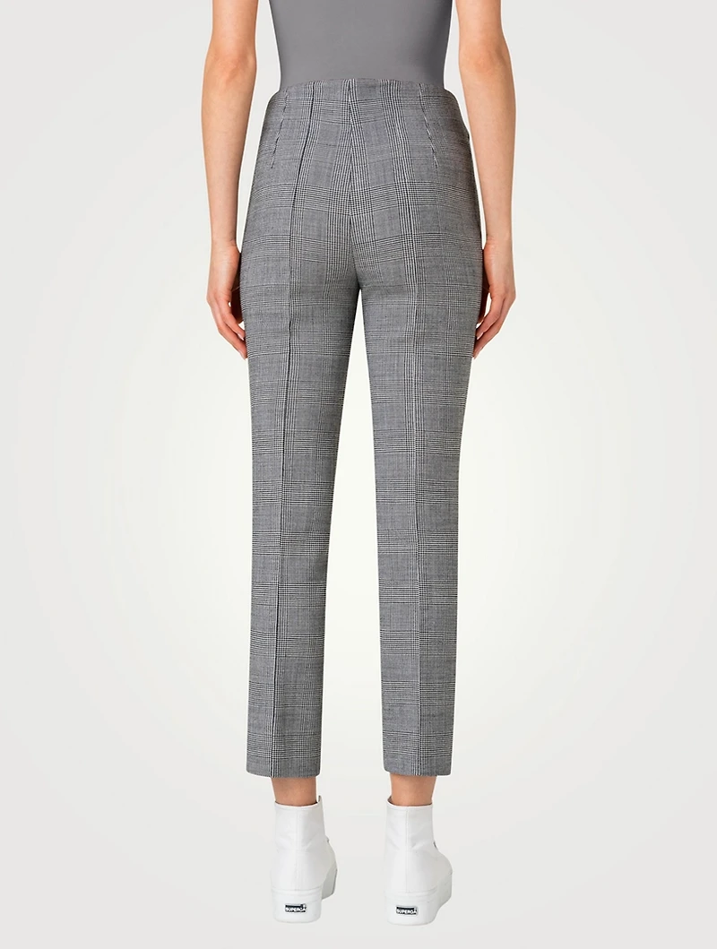 Conny Wool Double-Face Slim Trousers