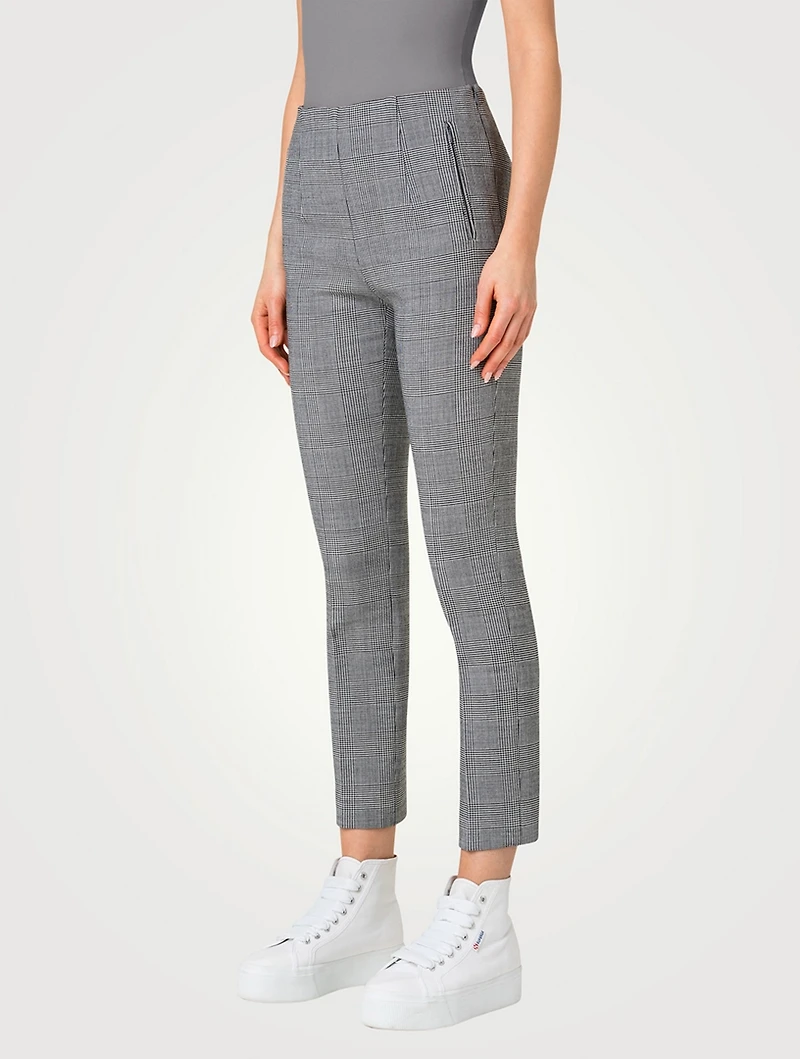 Conny Wool Double-Face Slim Trousers