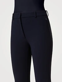 Marisa Stretch-Wool Bootcut Trousers