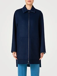 Fabiola Reversible Wool Cashmere Double-Face Jacket