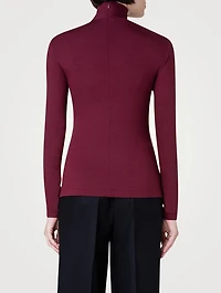 Modal Jersey Turtleneck Top