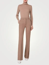 Faysa Wool Bootcut Trousers