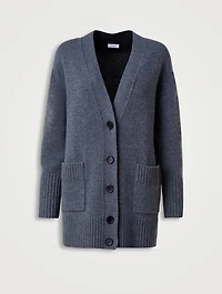 Wool Cashmere Cardigan