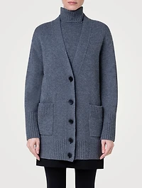 Wool Cashmere Cardigan