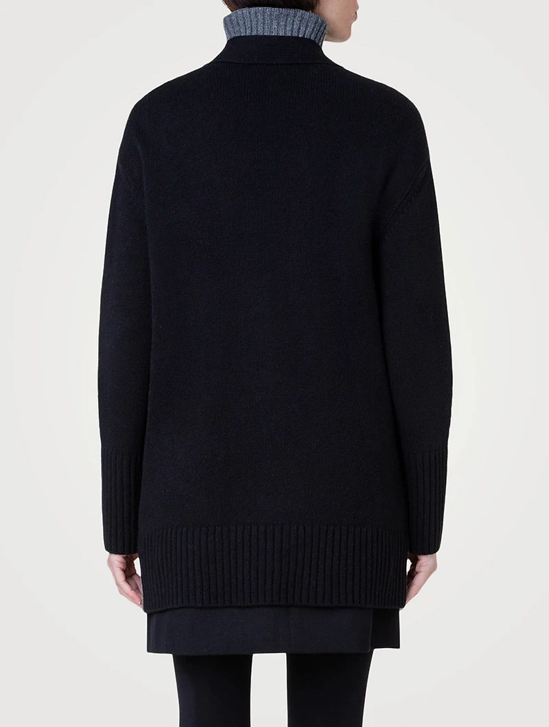 Wool Cashmere Cardigan
