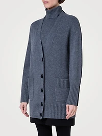 Wool Cashmere Cardigan