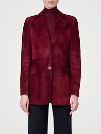 Suede Blazer
