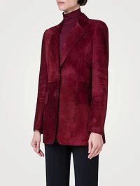 Suede Blazer