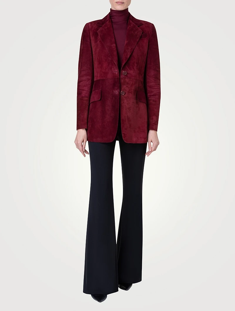 Suede Blazer