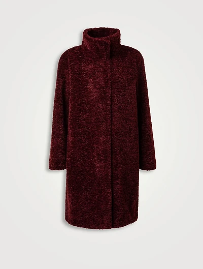 Faux Shearling Coat