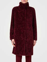 Faux Shearling Coat