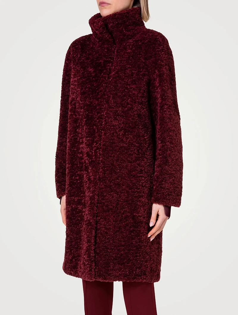 Faux Shearling Coat