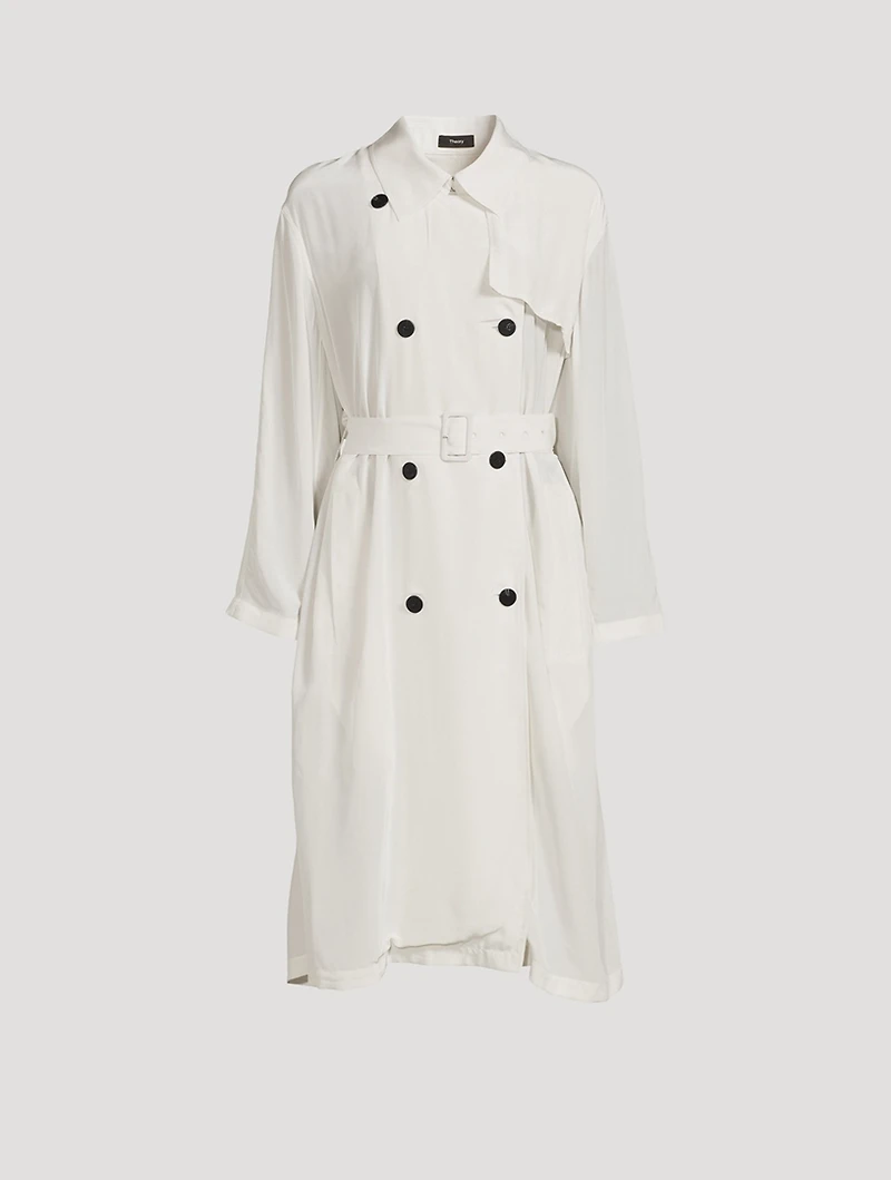 Double-Breasted Trench Coat