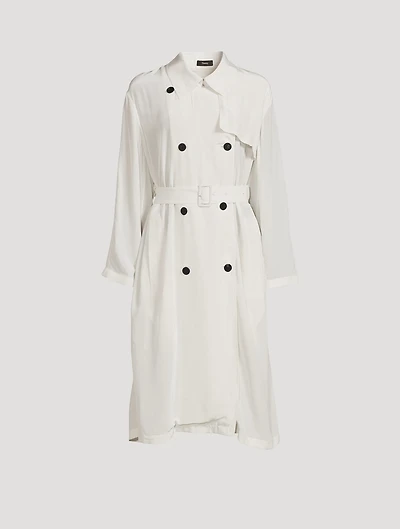 Double-Breasted Trench Coat