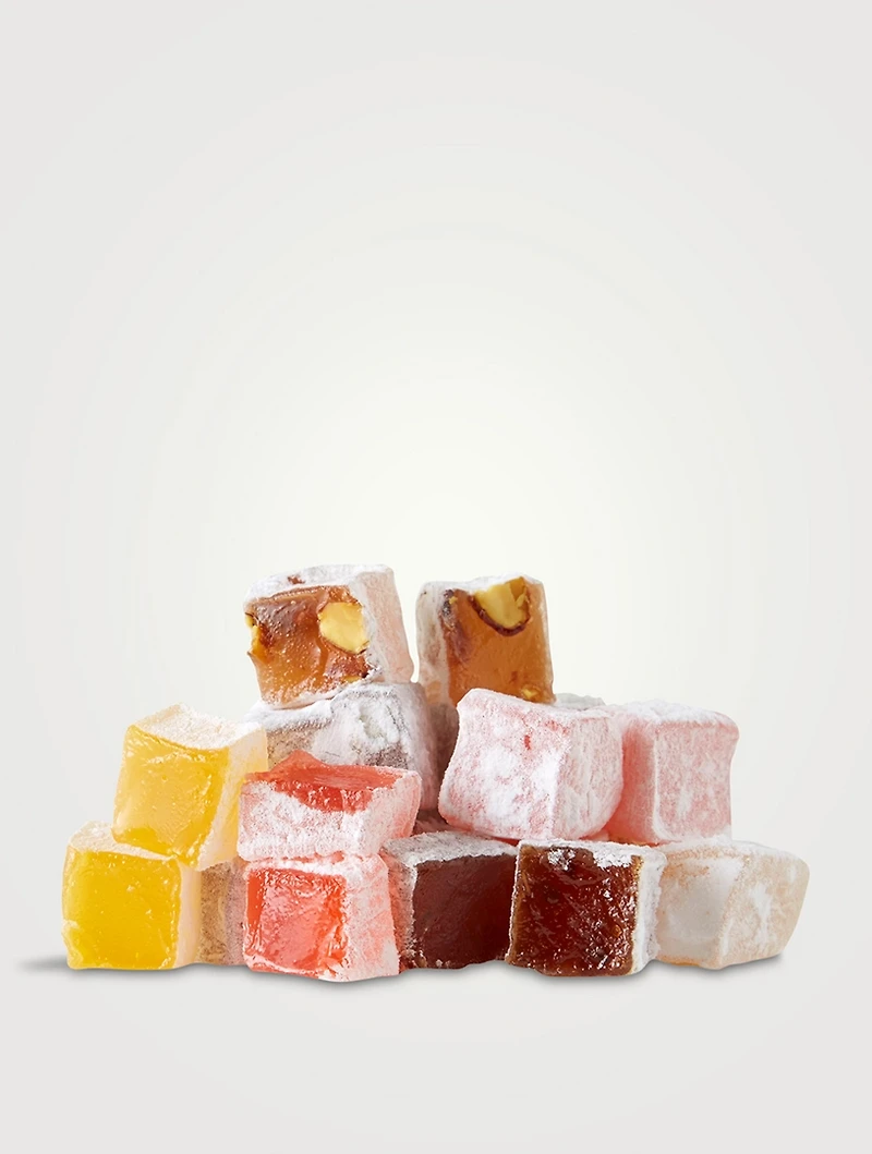 Turkish Delight In A Wooden Box, 454g
