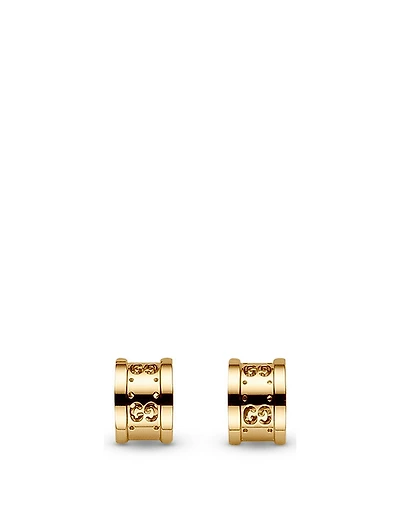Icon 18K Gold Twirl Earrings