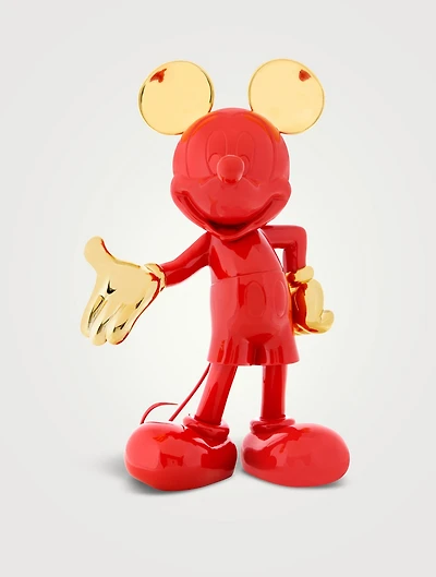 Mickey Welcome Two-Tone Figurine