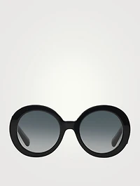 Baroque Round Sunglasses