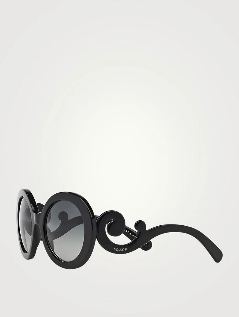 Baroque Round Sunglasses