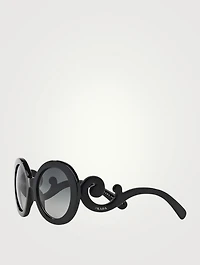 Baroque Round Sunglasses
