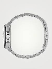 Large Gucci Dive Steel Bracelet Watch