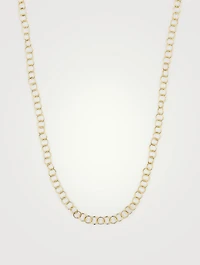 18K Gold Small Round Chain
