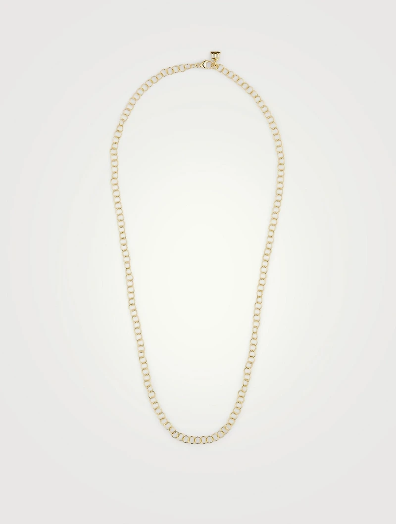 18K Gold Small Round Chain