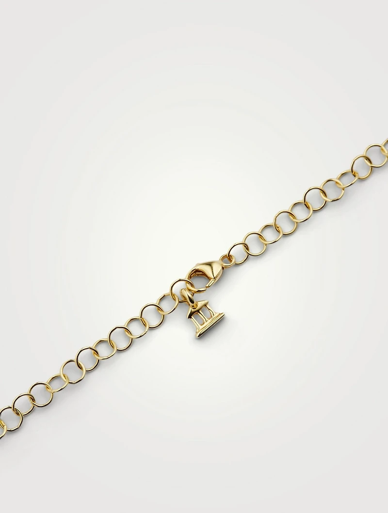 18K Gold Small Round Chain