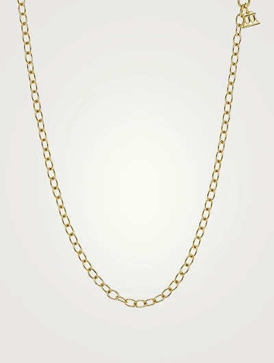 18K Gold Extra Small Oval Chain
