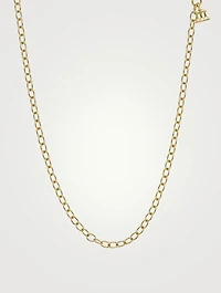 18K Gold Extra Small Oval Chain