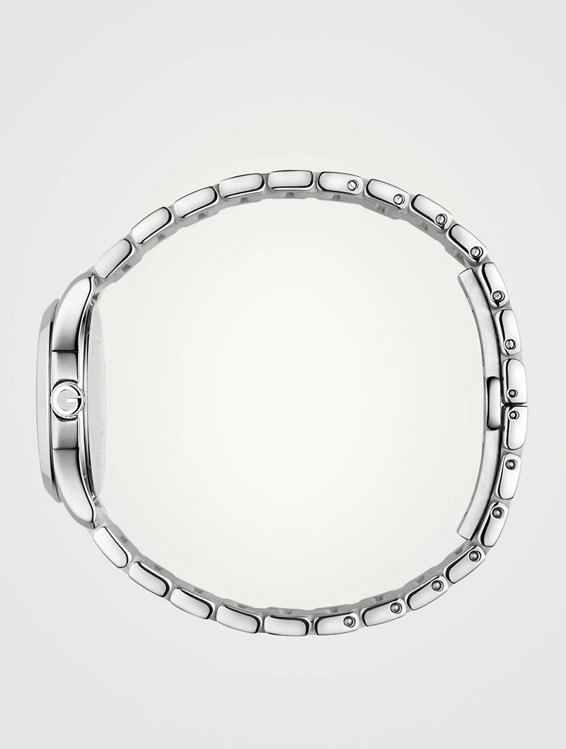 Small G-Timeless Steel Bracelet Watch
