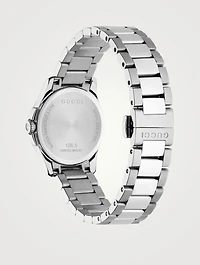 Small G-Timeless Steel Bracelet Watch