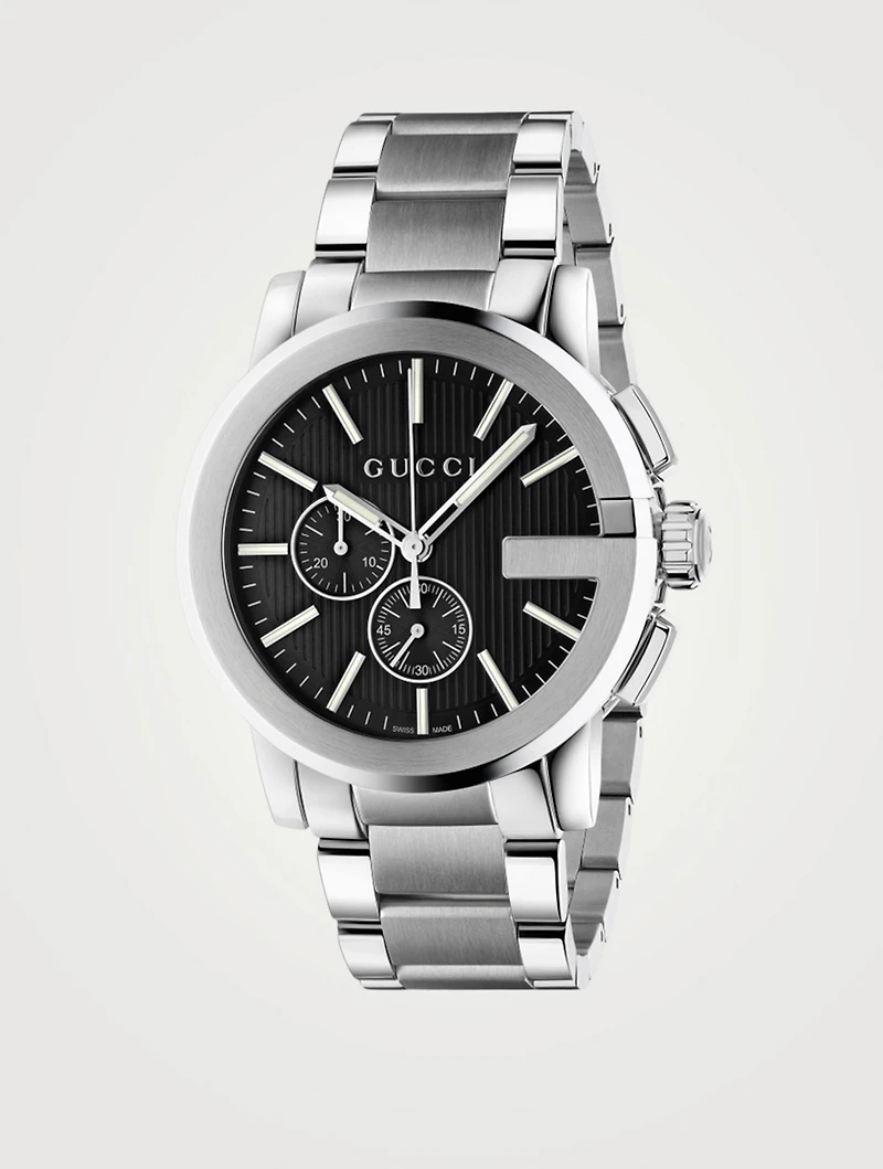 G-Chrono Steel Bracelet Watch