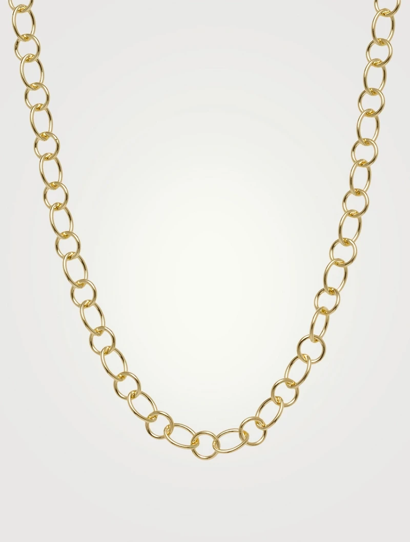 18K Gold Ribbon Chain