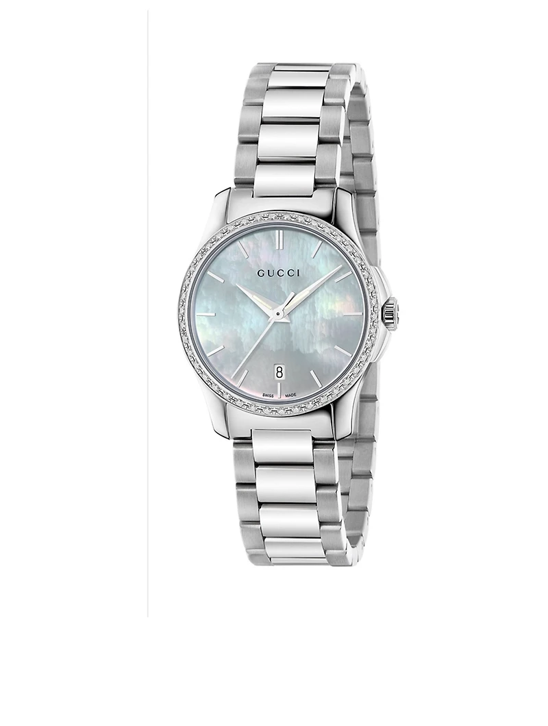 G-Timeless Stainless Steel Bracelet Watch