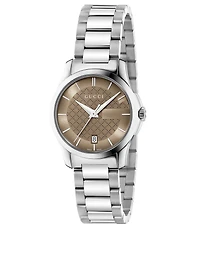 G-Timeless Stainless Steel Bracelet Watch