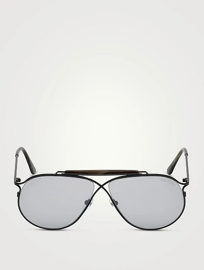 Tom N.6 Aviator Sunglasses