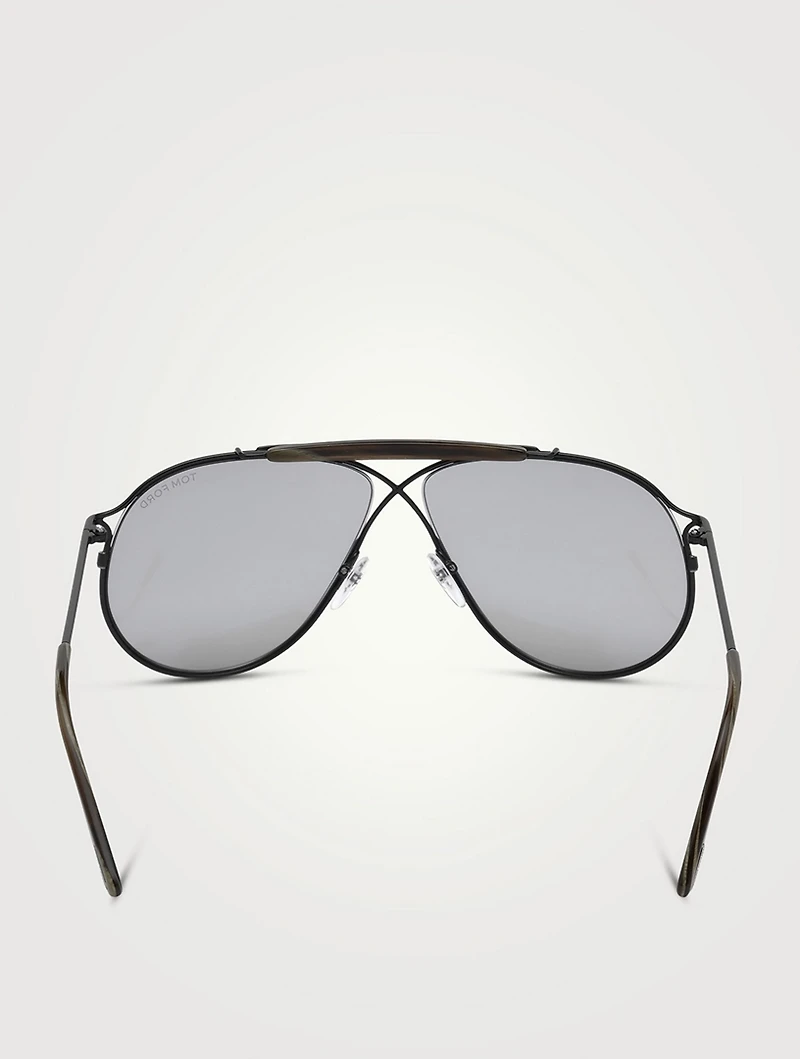 Tom N.6 Aviator Sunglasses